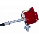 HEI Distributor - Chevy SB/BB V8 Engines, 65K V Coil, Red Cap Adjustable Vacuum Advance. HEI Distributor - Chevy SB/BB V8 Engines, 65K V Coil, Red Cap Adjustable Vacuum Advance.