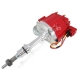 HEI Distributor - Ford 289 302 V8 Engines, 50K V Coil, Red Cap Adjustable vacuum advance. HEI Distributor - Ford 289 302 V8 Engines, 50K V Coil, Red Cap Adjustable vacuum advance.