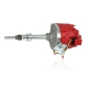 HEI Distributor - Chevy 6-Cylinder, 65K V Coil, Super Cap, Red HEI Distributor - Chevy 6-Cylinder, 65K V Coil, Super Cap, Red